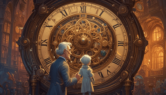 Bedtime stories for kids Tick-Tock's Time Travel Tale short stories header